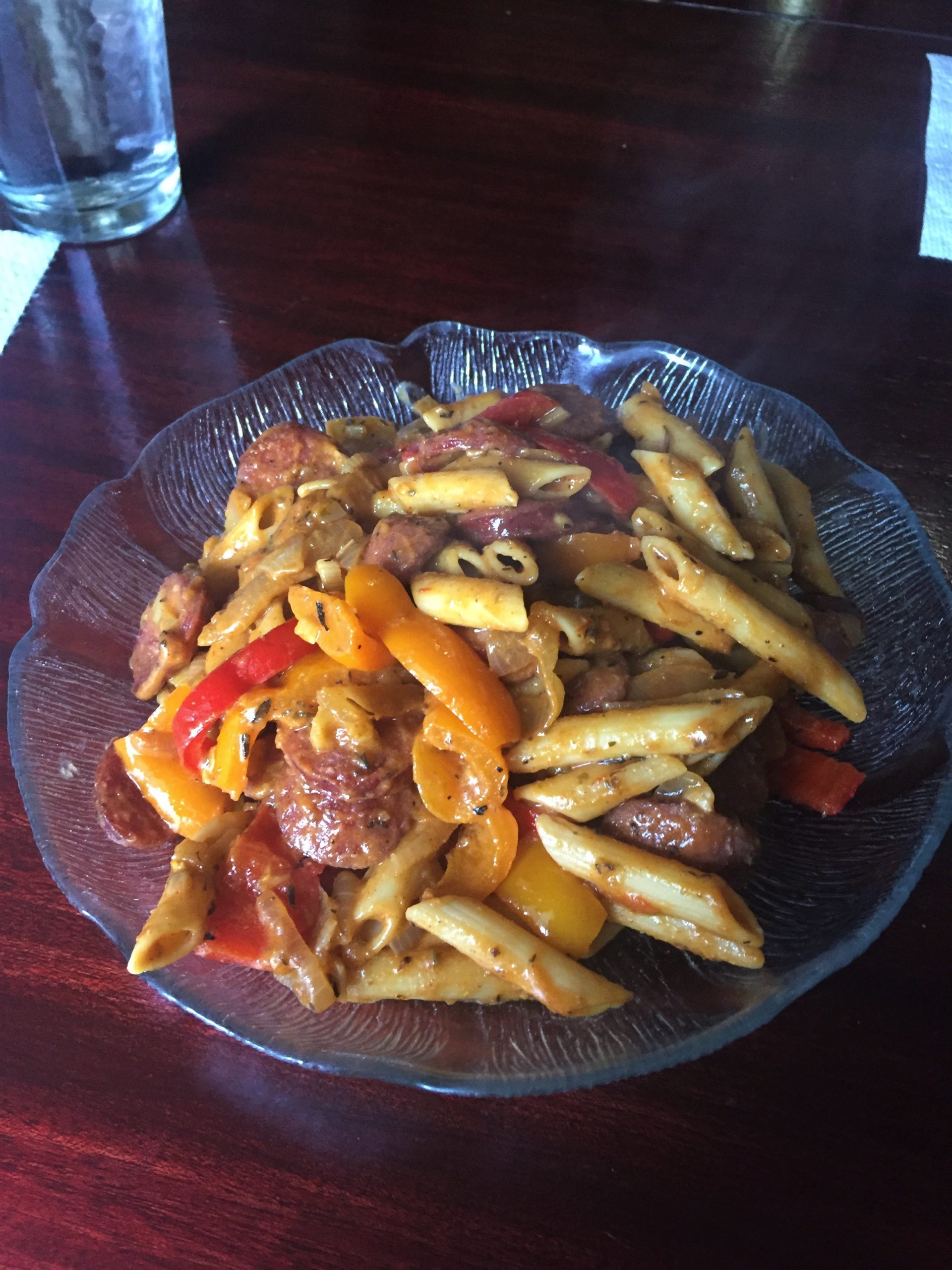 Sausage and Pepper Pasta Skillet