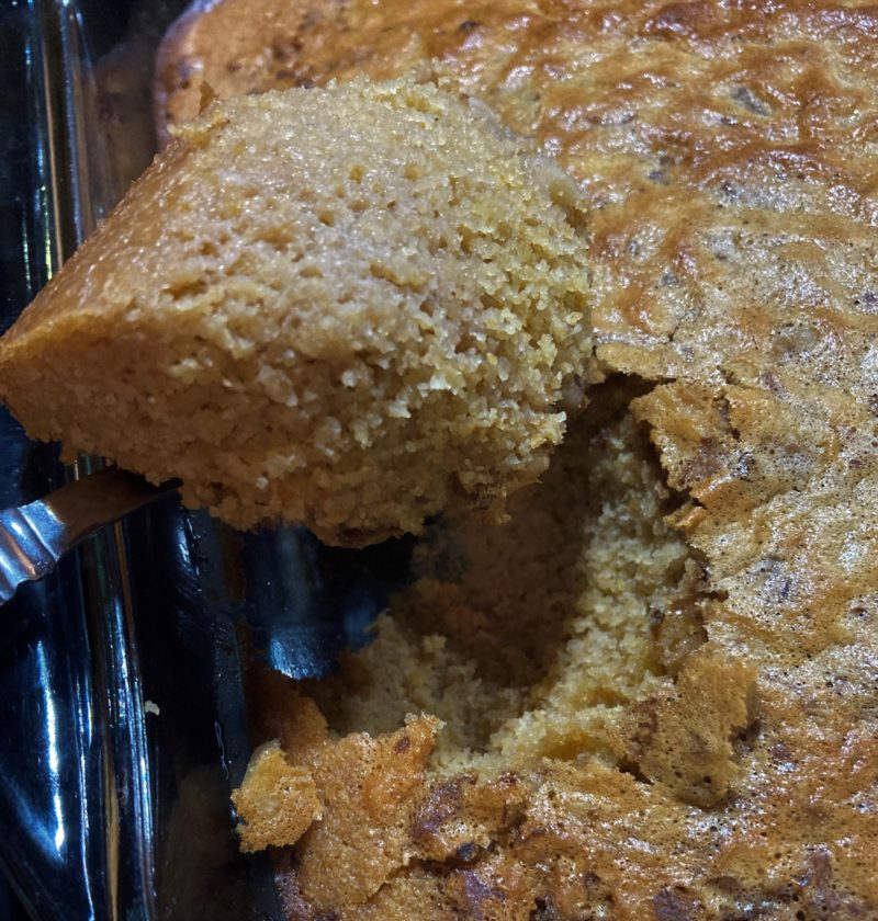 Dairy-Free Honey Nut Spoonbread