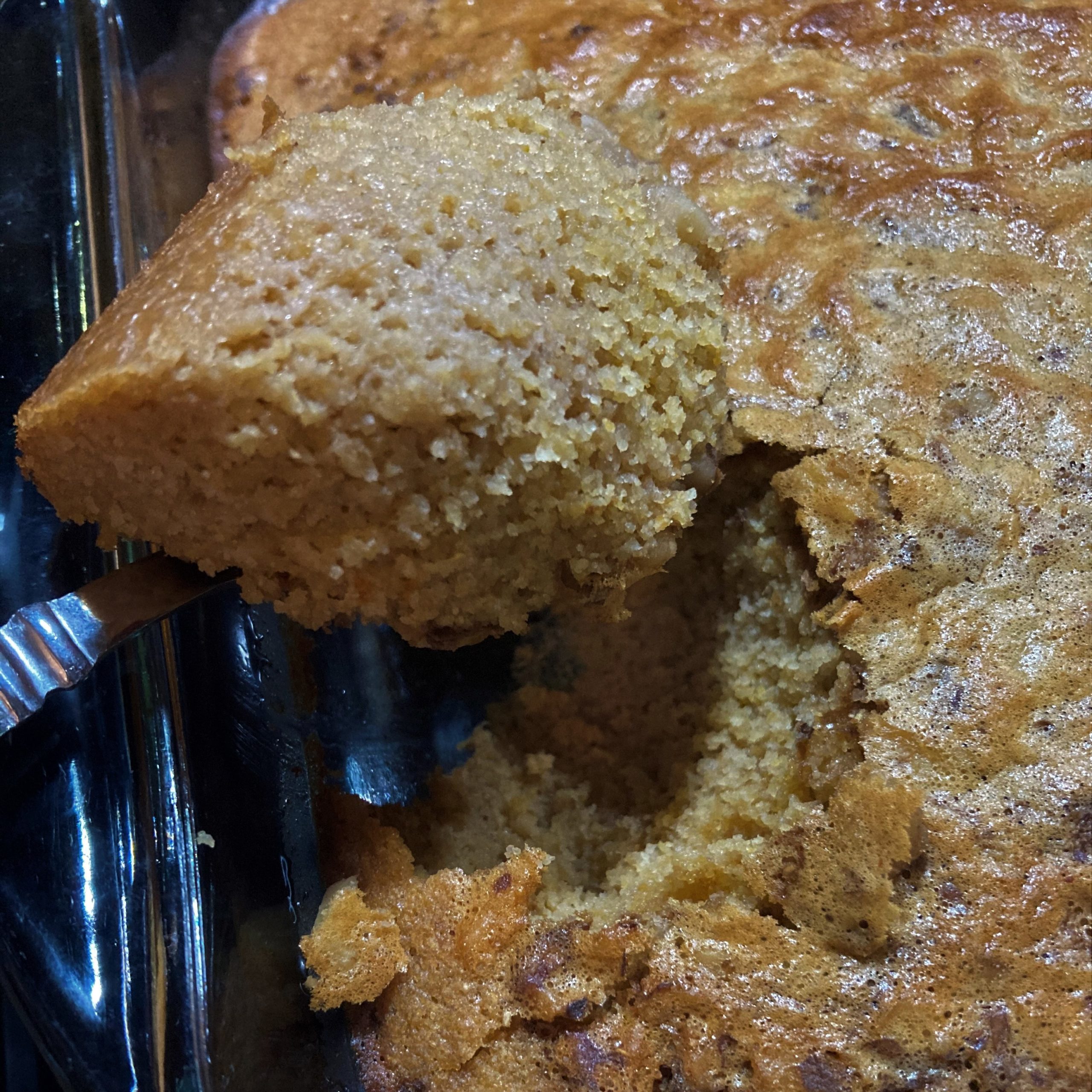 Dairy-Free Honey Nut Spoonbread