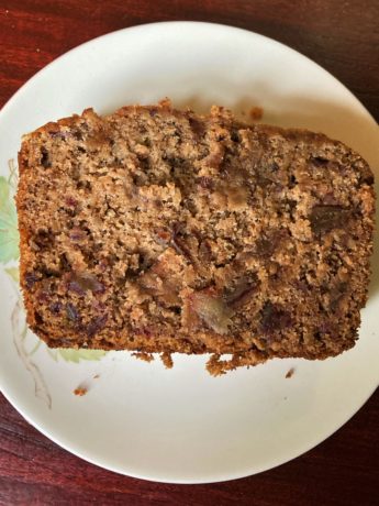 Food Processor Date Banana Bread